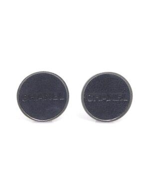 Chanel Classic Black Earrings